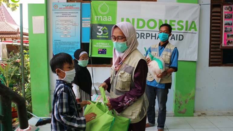 Distribusi Bantuan di Masa Pandemik Covid-19