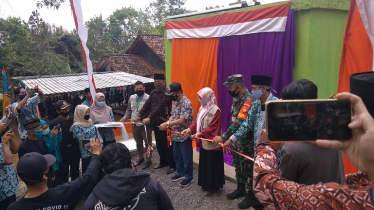 Peresmian Bak Air Watu Tumpang,Sejahterakan Masyarakat Patuk