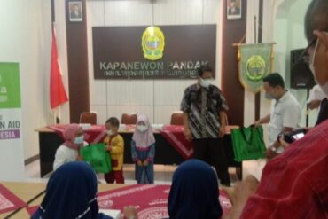 Muslim Aid Australia Bersama YWMI Berikan Bantuan Kepada Anak Yatim di Pandak Bantul