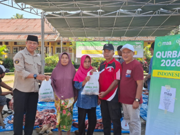 MAA International Salurkan 20 Ekor Sapi Qurban ke Lombok Timur